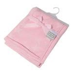 Casa si Gradina - Textile si covoare - Pături și cuverturi - Paturici copii - Paturica pentru bebelusi 90x75 cm Soft Touch - roz - Infinity.ro