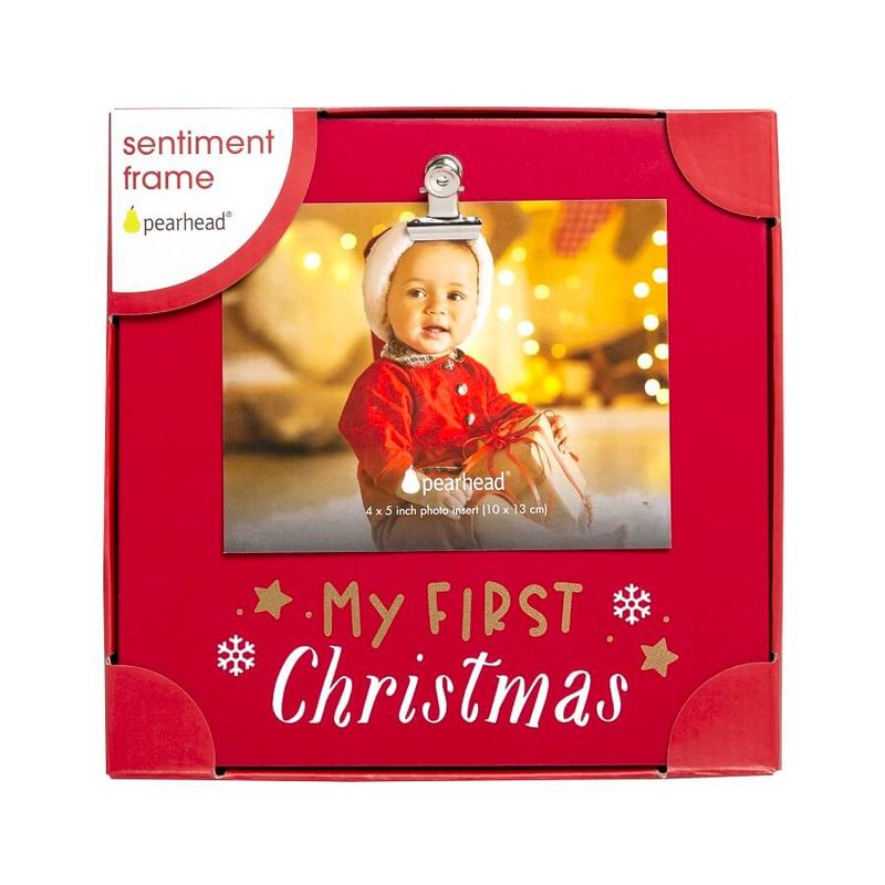 Market - Cadouri - Rame si albume foto - Rama foto My First Chrismas Pearhead - Infinity.ro