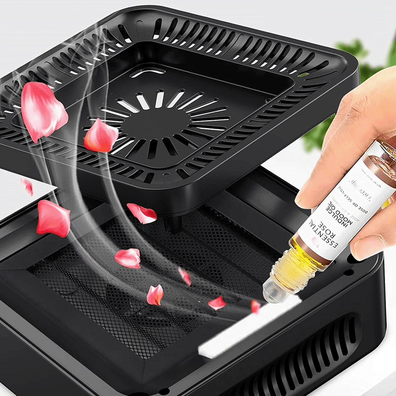 Market - Tutun si tigari - Articole si accesorii tutun - Filtru Scrumiera CYBERDUST Fara Miros, Purificator De Aer, Incarcare prin USB, Potrivita pentru birou, masina, acasa - Infinity.ro