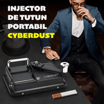 Market - Tutun si tigari - Articole si accesorii tutun - Masina Manuala de Rulat Tigari CYBERDUST, Injector de Tutun de Precizie, Maneta Finisata pentru Confort - Infinity.ro