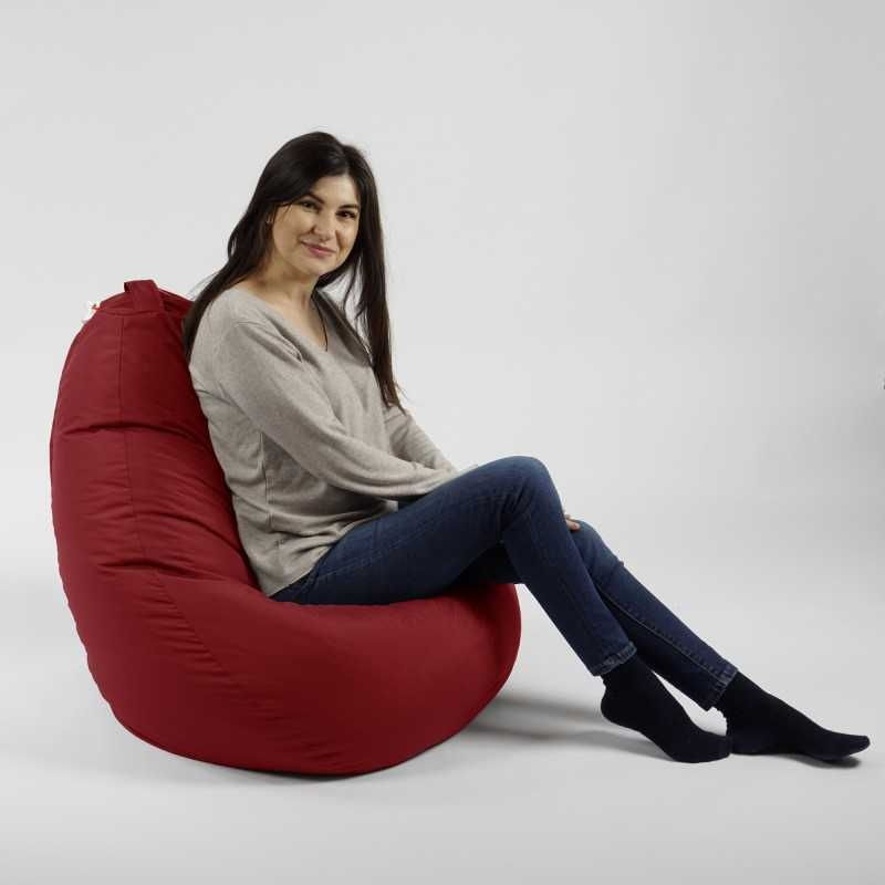 Casa si Gradina - Mobilier - Scaune si fotolii - Fotolii - Fotoliu Nirvana Hobbit, material impermeabil, Rosu - Infinity.ro