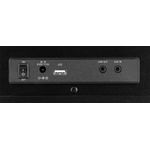 TV, Audio-Video si Foto - Portabile audio - Radio - Internet radio ECG B.BOLD 7200 Intero Black, FM + DAB, stereo 2 × 10 W, CD audio si MP3, Bluetooth, USB, carcasa lemn - Infinity.ro
