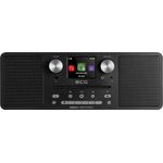 TV, Audio-Video si Foto - Portabile audio - Radio - Internet radio ECG B.BOLD 7200 Intero Black, FM + DAB, stereo 2 × 10 W, CD audio si MP3, Bluetooth, USB, carcasa lemn - Infinity.ro
