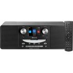 TV, Audio-Video si Foto - Portabile audio - Radio - Internet radio ECG B.BOLD 7200 Intero Black, FM + DAB, stereo 2 × 10 W, CD audio si MP3, Bluetooth, USB, carcasa lemn - Infinity.ro