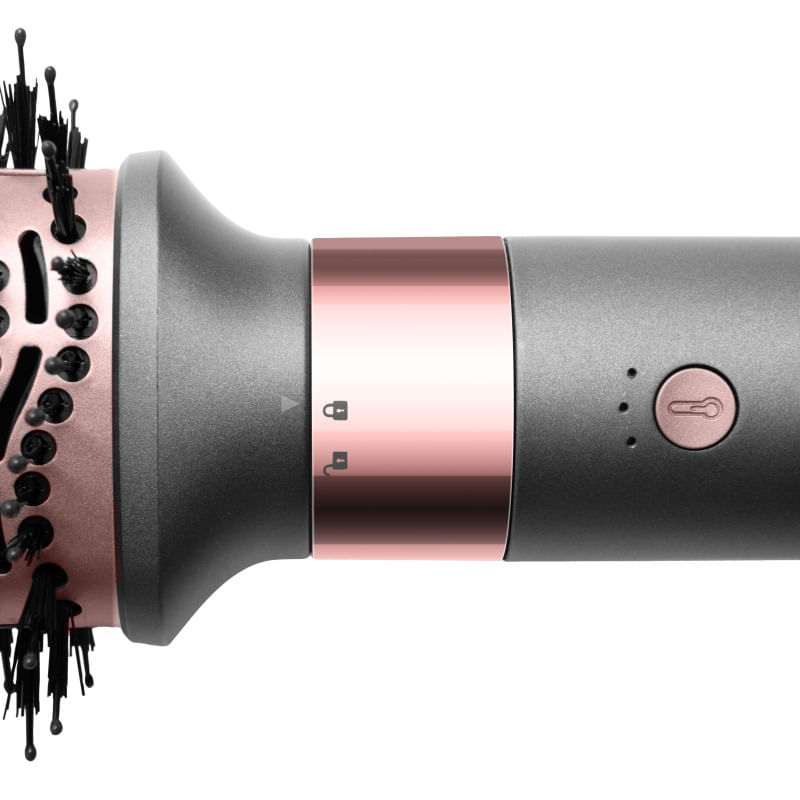 Ingrijire personala si Cosmetice - Aparate & accesorii ingrijire personala - Hair styling - Ondulatoare - Ondulator Multistyler ETA Fenite Exclusive Liss Defense 0323 90000, 1400 W, motor Turbo Booster, gri - Infinity.ro