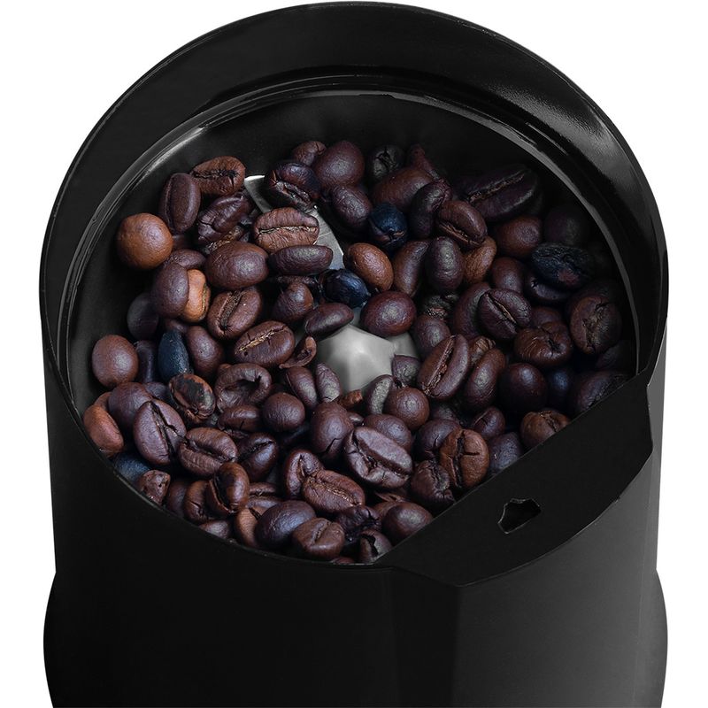 Electronice si Electrocasnice - Electrocasnice bucatarie - Preparare bauturi - Rasnite - Rasnita de cafea ECG KM 122, 200 W, 50 g, negru - Infinity.ro