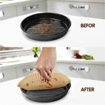 Casa si Gradina - Bucatarie si vesela - Vase pentru gatit - Tavi copt - Hartie de copt pentru AirFryer rotund 24cm, 50 buc - Infinity.ro