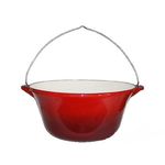 Casa si Gradina - Bucatarie si vesela - Vase pentru gatit - Oale si cratite - Ceaun fonta emailat 10,8 litri - Infinity.ro
