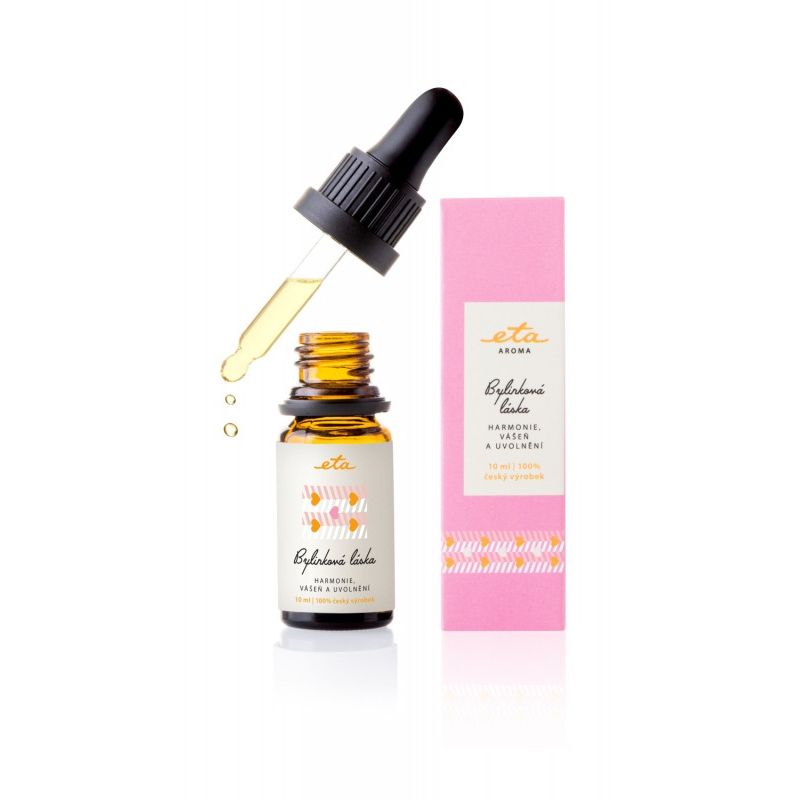 Casa si Gradina - Decoratiuni - Aromaterapie si lumanari - Uleiuri esentiale aromaterapie - Ulei Esential ETA Herbal love 0833 90000, 10 ml, aromoterapie, combinatie de trandafir, liliac si agrise - Infinity.ro