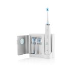 Ingrijire personala si Cosmetice - Igiena dentara - Periute de dinti electrice - Set 2 x Periuta de dinti electrica sonica ETA Sonetic 3707 90010, dezinfectare UV, IPX7, MicroBUBBLES, alb si negru - Infinity.ro