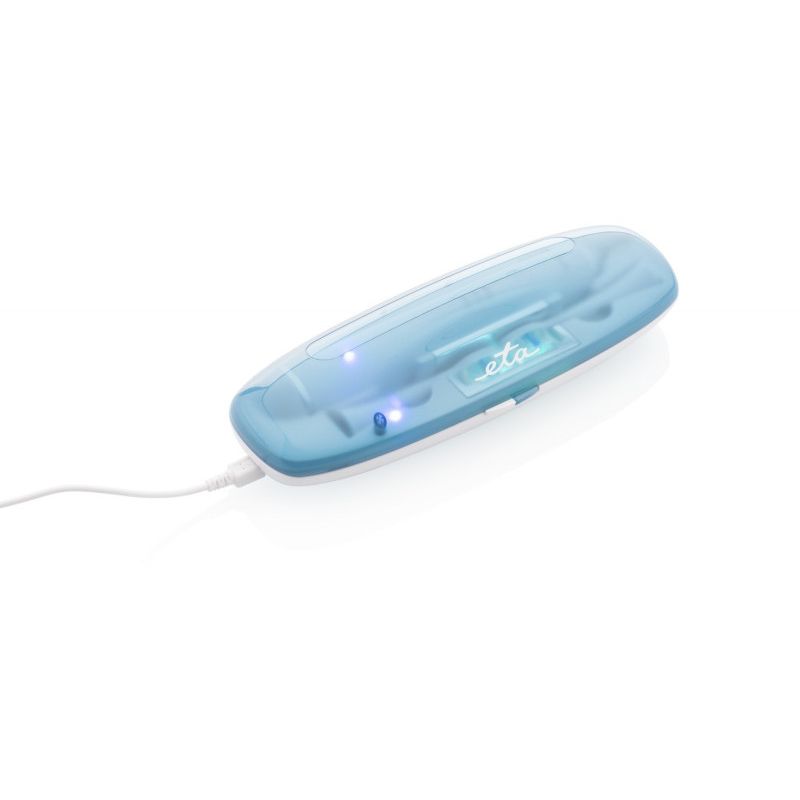 Ingrijire personala si Cosmetice - Igiena dentara - Periute de dinti electrice - Periuta electrica sonica ETA Sonetic Holiday 4707 90000, dezinfectare UV, 2 capete, alb - Infinity.ro