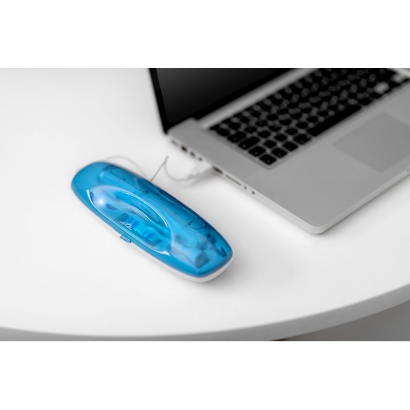 Ingrijire personala si Cosmetice - Igiena dentara - Periute de dinti electrice - Periuta electrica sonica ETA Sonetic Holiday 4707 90000, dezinfectare UV, 2 capete, alb - Infinity.ro