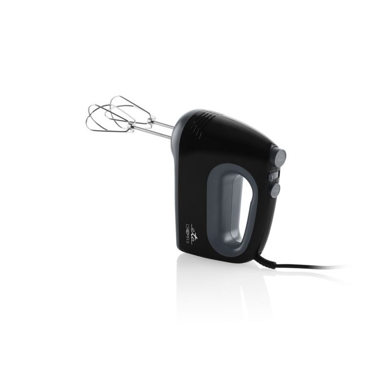 Electronice si Electrocasnice - Electrocasnice bucatarie - Mixere, tocatoare & roboti de bucatarie - Mixere - Mixer de mana ETA Crema II 0052 90001, 300 W, 5 viteze, functie TURBO, negru - Infinity.ro