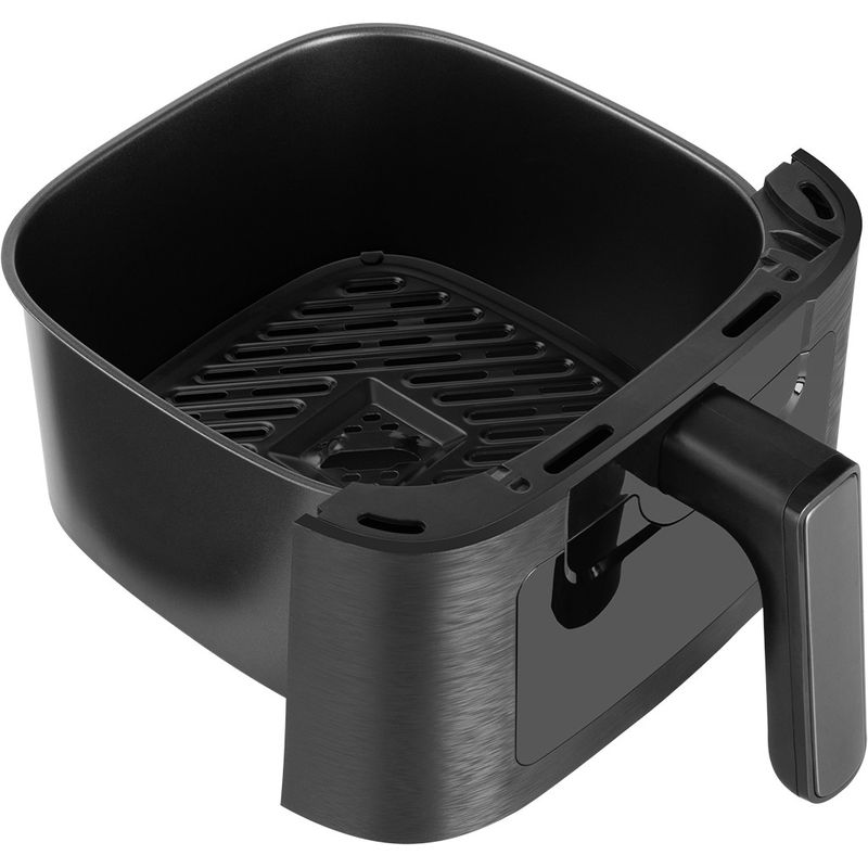 Electronice si Electrocasnice - Electrocasnice bucatarie - Aparate de gatit & desert - Friteuze - Friteuza cu aer cald ECG AF 5500 Crunchy, 5.5 L, 1350 W, control temperatura 80-200°C - Infinity.ro