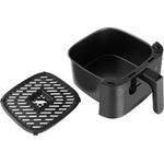 Electronice si Electrocasnice - Electrocasnice bucatarie - Aparate de gatit & desert - Friteuze - Friteuza cu aer cald ECG AF 5500 Crunchy, 5.5 L, 1350 W, control temperatura 80-200°C - Infinity.ro