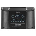 Electronice si Electrocasnice - Electrocasnice bucatarie - Aparate de gatit & desert - Friteuze - Friteuza cu aer cald ECG AF 5500 Crunchy, 5.5 L, 1350 W, control temperatura 80-200°C - Infinity.ro