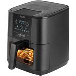 Electronice si Electrocasnice - Electrocasnice bucatarie - Aparate de gatit & desert - Friteuze - Friteuza cu aer cald ECG AF 5500 Crunchy, 5.5 L, 1350 W, control temperatura 80-200°C - Infinity.ro