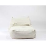 Casa si Gradina - Mobilier - Scaune si fotolii - Fotolii - Fotoliu Yoga XL, material textil, Bej - Infinity.ro