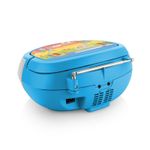 TV, Audio-Video si Foto - Portabile audio - Radio - Radio CD pentru copii GoGEN DECKO B, 2 x 0,8 W, Bluetooth, karaoke, microfon, MP 3, USB, AUX in, albastru - Infinity.ro