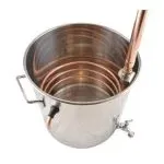Casa si Gradina - Bucatarie si vesela - Vase pentru gatit - Oale si cratite - Distilator de palinca din otel inoxidabil si cupru, 58 litri - Infinity.ro
