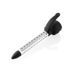 Ingrijire personala si Cosmetice - Aparate & accesorii ingrijire personala - Hair styling - Ondulatoare - Perie ondulatoare cu aer cald si ionizare ETA Fenite 5321 90010, black edition, 1000 W, 6 accesorii - Infinity.ro