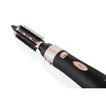 Ingrijire personala si Cosmetice - Aparate & accesorii ingrijire personala - Hair styling - Ondulatoare - Perie ondulatoare cu aer cald si ionizare ETA Fenite 5321 90010, black edition, 1000 W, 6 accesorii - Infinity.ro
