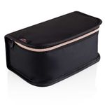 Ingrijire personala si Cosmetice - Aparate & accesorii ingrijire personala - Hair styling - Ondulatoare - Perie ondulatoare cu aer cald si ionizare ETA Fenite 5321 90010, black edition, 1000 W, 6 accesorii - Infinity.ro
