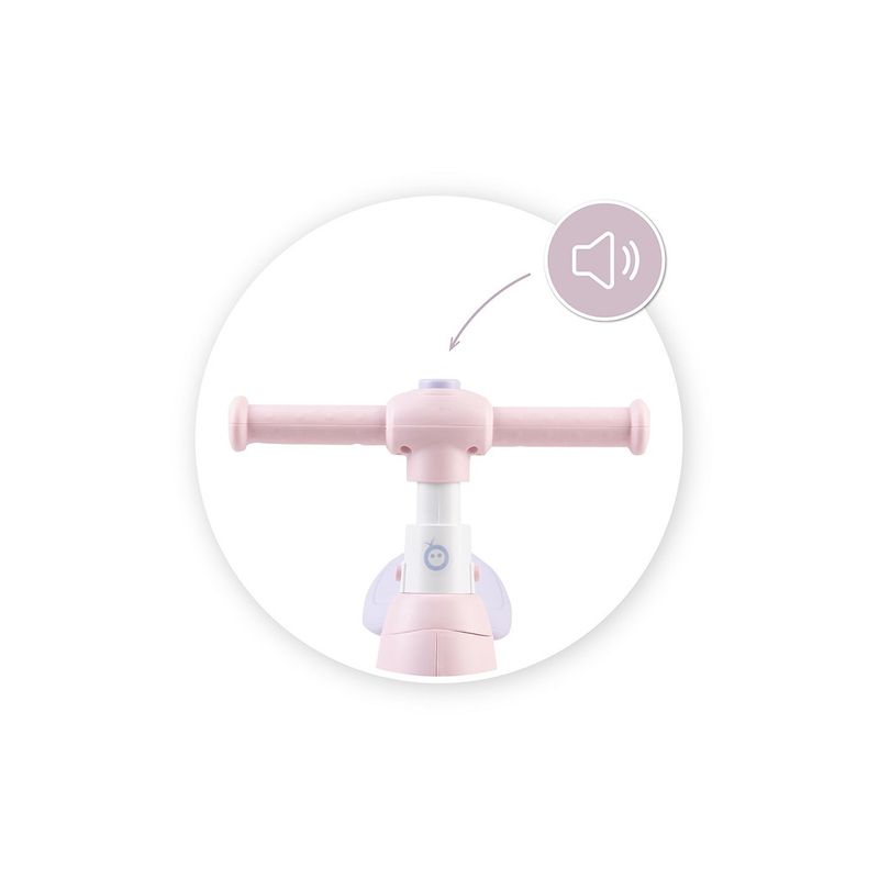 Sport si Outdoor - Ciclism - Biciclete pentru copii - Bicicleta cu lumini, sunet si difuzor de balonase, Momi Tobis - Pink - Infinity.ro