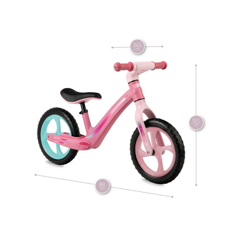 Sport si Outdoor - Ciclism - Biciclete pentru copii - Bicicleta fara pedale, Momi Mizo - Pink - Infinity.ro