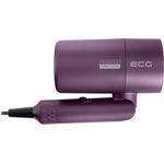 Ingrijire personala si Cosmetice - Aparate & accesorii ingrijire personala - Hair styling - Uscatoare de par - Uscator de par cu ionizare ECG Modifica Chiara, 1600 W, 2 niveluri de temperatura, concentrator, violet - Infinity.ro
