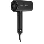 Ingrijire personala si Cosmetice - Aparate & accesorii ingrijire personala - Hair styling - Uscatoare de par - Uscator de par cu ionizare ECG Modifica Nera, 1600 W, 2 niveluri de temperatura, concentrator, negru - Infinity.ro