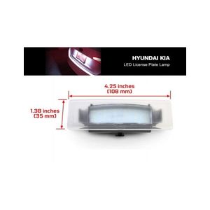 Set 2 Lampi Numar Led Kia Sportage, Optima, K2, K3, K5, Cadenza