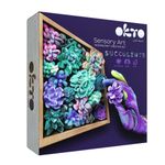 Carti si Birotica - Rechizite - Plastilina - Set creatie Wood & Craft - Succulents, 21*21cm - Tenderness - Infinity.ro