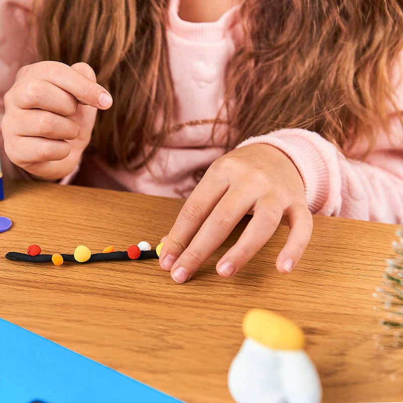 Carti si Birotica - Rechizite - Plastilina - Set de creatie cu argila usoara, LovinDo, Ideas Box - Infinity.ro