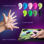 Carti si Birotica - Rechizite - Plastilina - Set pictura cu argila usoara, 29*29 cm - Panda - Infinity.ro