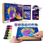 Carti si Birotica - Rechizite - Plastilina - Set pictura cu argila usoara, 29*29 cm - Owl - Infinity.ro