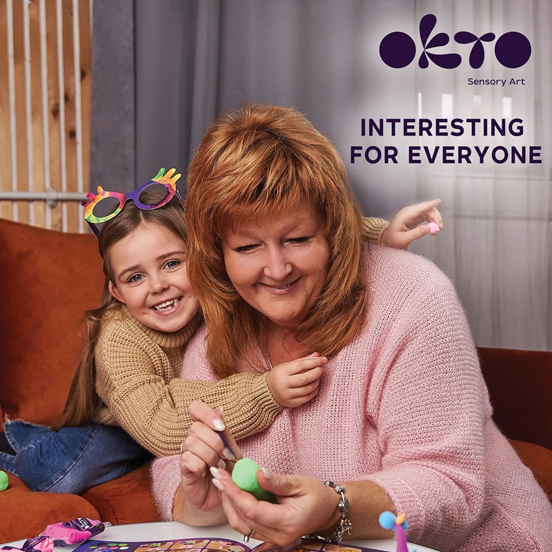 Carti si Birotica - Rechizite - Plastilina - Set de Creatie Air Clay, Okto, 24 culori - Infinity.ro