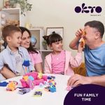 Carti si Birotica - Rechizite - Plastilina - Set de Creatie Air Clay, Okto, 18 culori - Infinity.ro