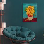 Carti si Birotica - Rechizite - Plastilina - Set pictura 3D cu argila usoara, 30*40cm - Sunflowers - Infinity.ro