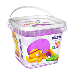 Air Clay pentru modelaj, 200g, Okto - Mov