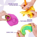 Carti si Birotica - Rechizite - Plastilina - Air Clay pentru modelaj, 200g, Okto - Verde - Infinity.ro