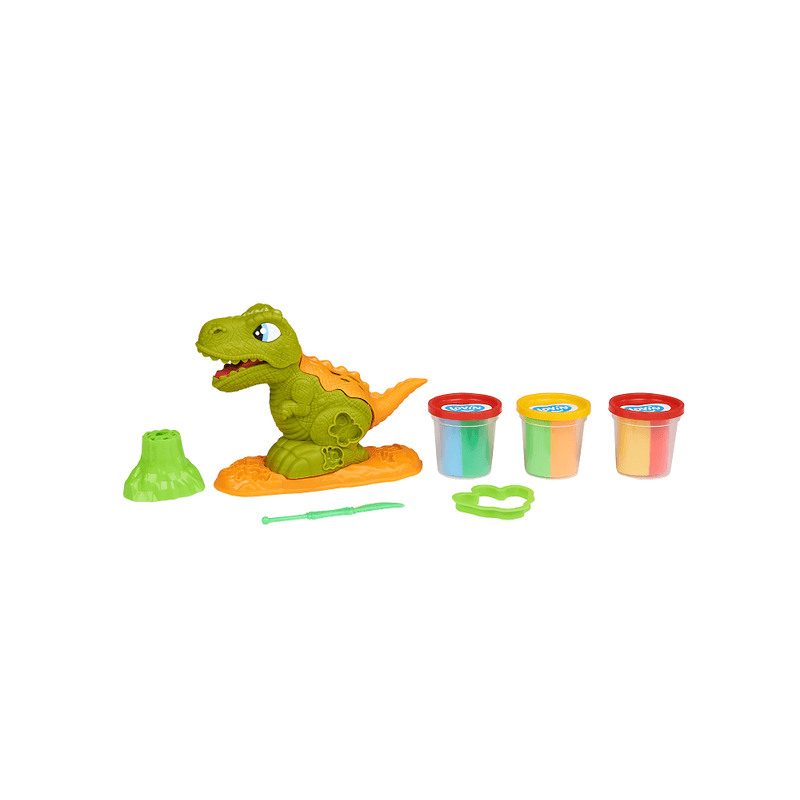 Carti si Birotica - Rechizite - Plastilina - Set plastilina, accesorii si jucarie pentru modelaj Lovin - Dino Max - Infinity.ro