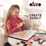 Carti si Birotica - Rechizite - Plastilina - Set pictura cu argila usoara, 29*29 cm - Fox - Infinity.ro