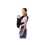 Jucarii, Copii si Bebe - Carucioare si articole de transport - Marsupii si hamuri bebe - Marsupiu Collet, Momi, Black - Infinity.ro