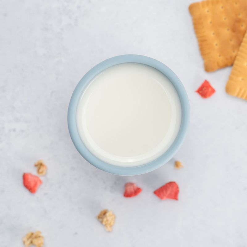 Jucarii, Copii si Bebe - Hrana si alaptare - Biberoane, suzete si accesorii hranire - Cani, pahare si accesorii bebe - Pahar din silicon, AppeKids - Aqua Blue - Infinity.ro