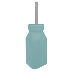 Jucarii, Copii si Bebe - Hrana si alaptare - Biberoane, suzete si accesorii hranire - Cani, pahare si accesorii bebe - Sticla cu pai din silicon, Minikoioi - Aqua Green - Infinity.ro