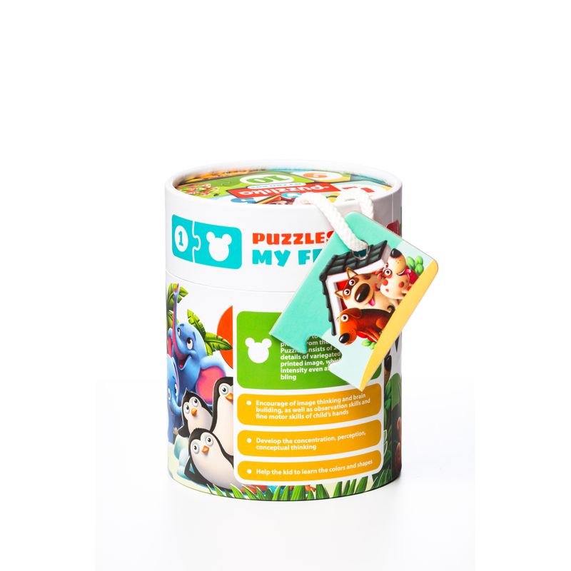 Jucarii, Copii si Bebe - Jucarii si jocuri - Jocuri si puzzle - Puzzle - Puzzle, Cubika, Sa ne numaram prietenii - Infinity.ro
