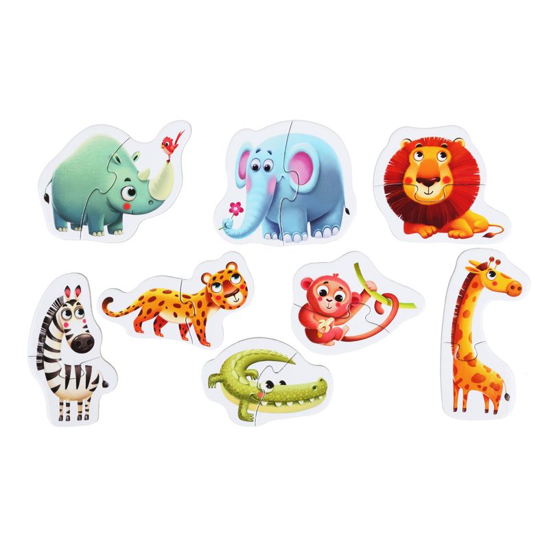 Jucarii, Copii si Bebe - Jucarii si jocuri - Jocuri si puzzle - Puzzle - Puzzle-ul Animalutele Africane - Infinity.ro