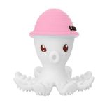 Jucarii, Copii si Bebe - Jucarii si jocuri - Jucarii bebelusi - Jucarii pentru dentitie - INEL GINGIVAL DIN SILICON, MOMBELLA - OCTOPUS ROZ - Infinity.ro
