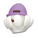 Jucarii, Copii si Bebe - Jucarii si jocuri - Jucarii bebelusi - Jucarii pentru dentitie - INEL GINGIVAL DIN SILICON, MOMBELLA - OCTOPUS MOV - Infinity.ro